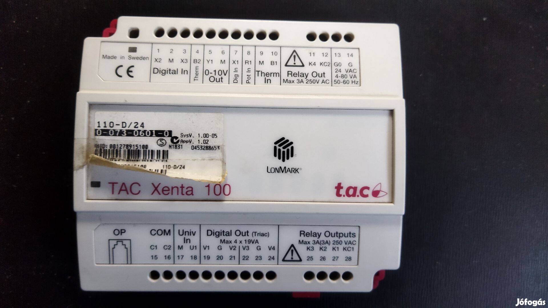 TAC Xenta 100 modul