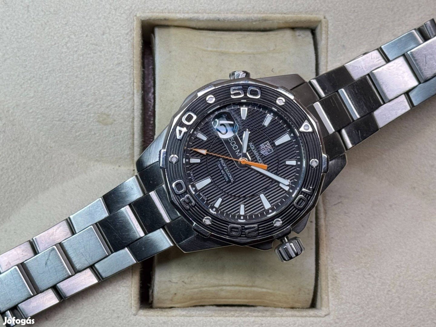 TAG Heuer Aquaracer 500M Quartz 43 fekete Lgsw