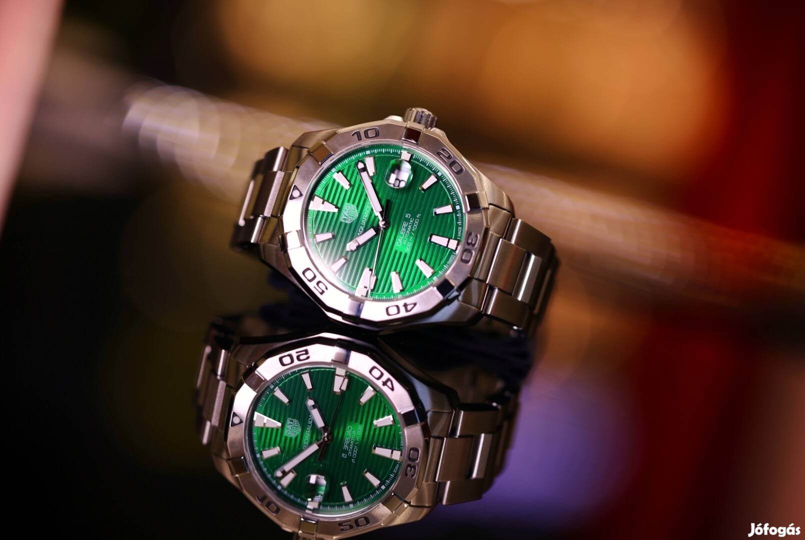 TAG Heuer Aquaracer | Smaragd green