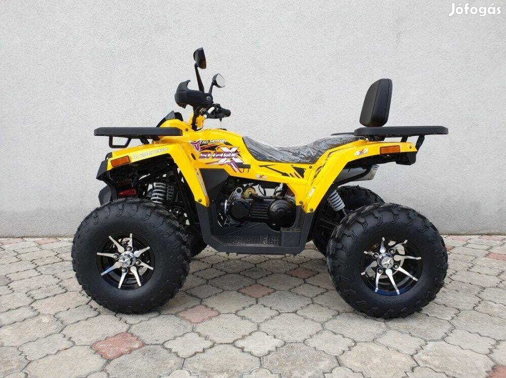 TAO Shark Fourcraft 200cc felnőtt quad yellow color