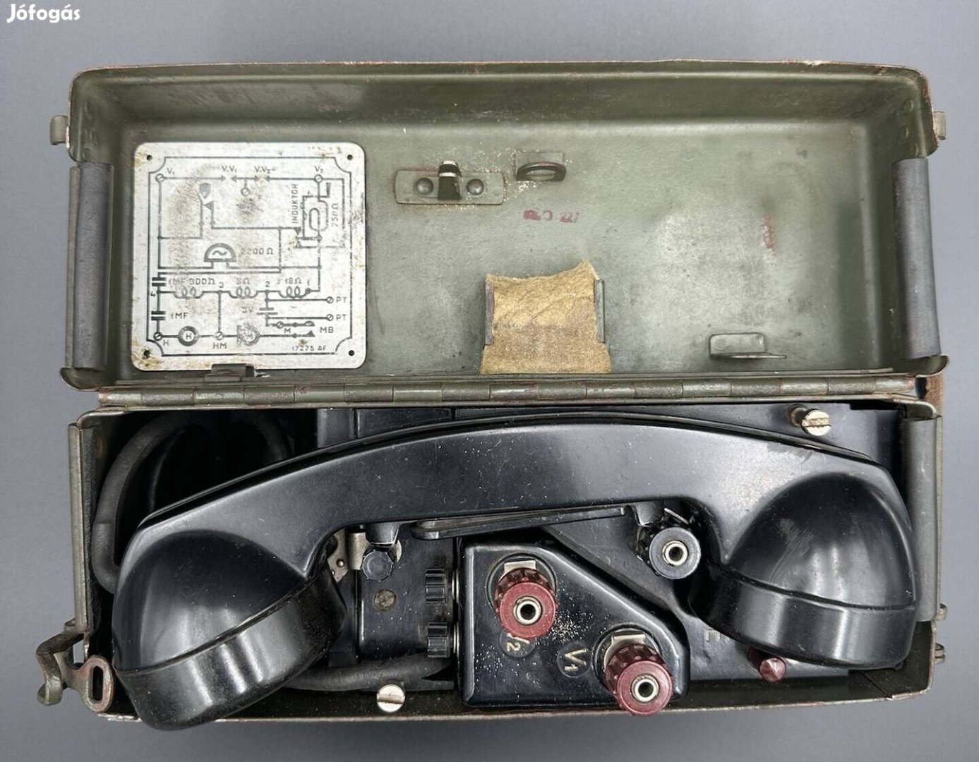 TBK2 tábori telefon 1950-es évekből