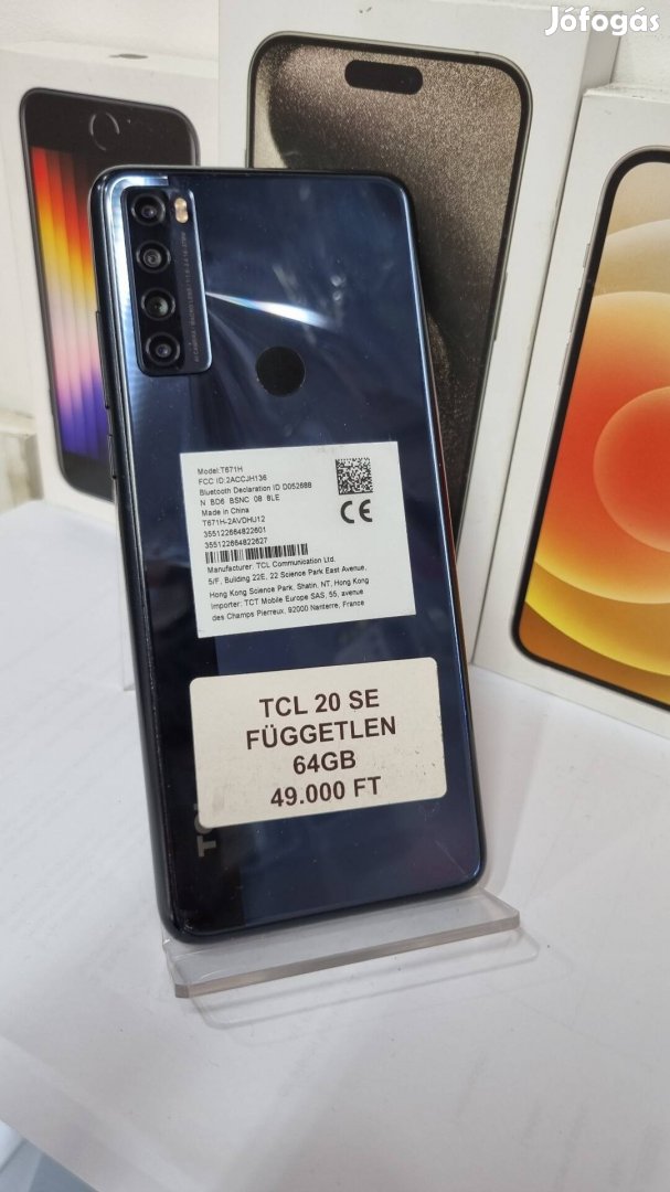 TCL 20 SE 64GB Fuggetlen Akció 