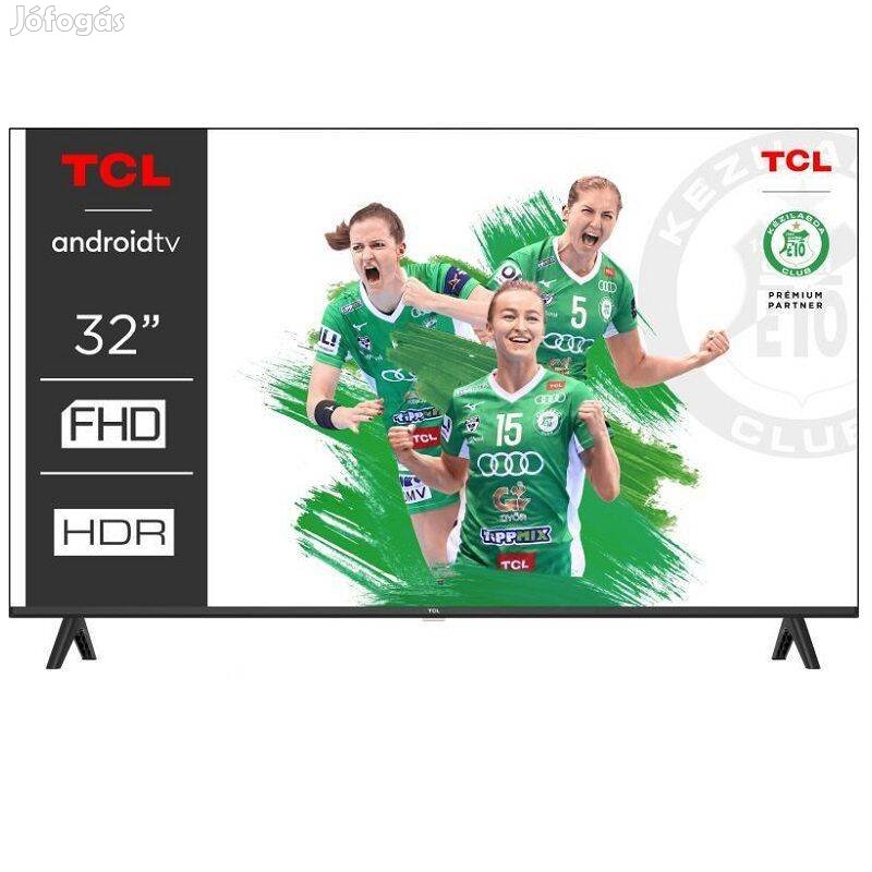TCL 32S5400AF 32" Fullhd Smart LED TV, wifi, google assistant - fekete