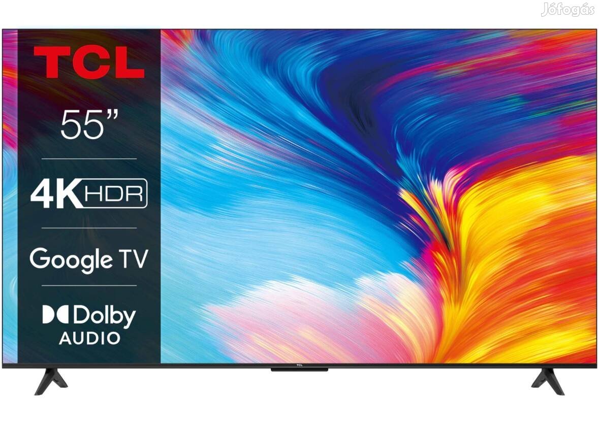 TCL 55" 4k Google Smart Okos TV