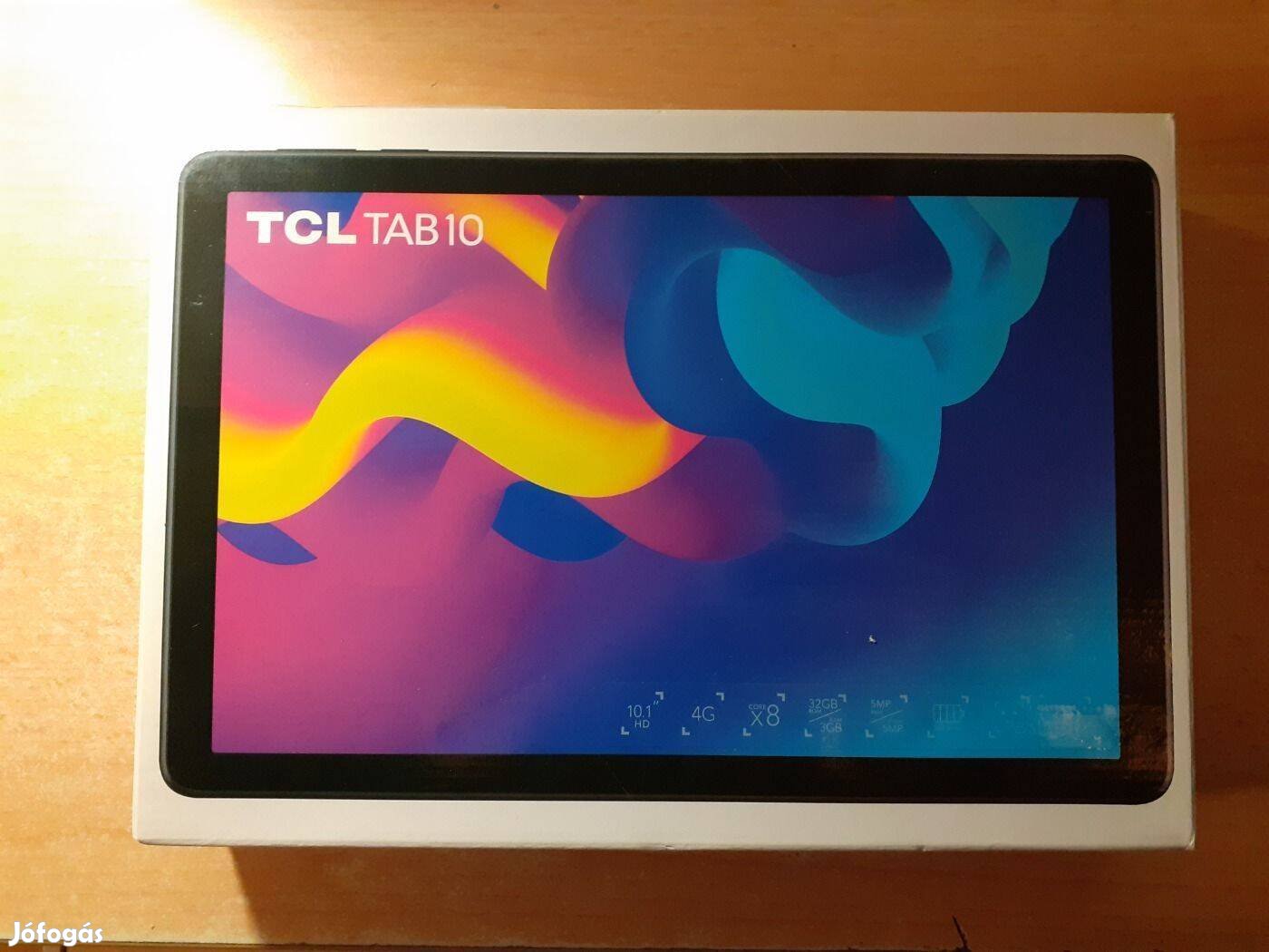 TCL Tab 10 4G LTE Sim Kártyás Tablet Új Dark Gray 1 év Garanciával !