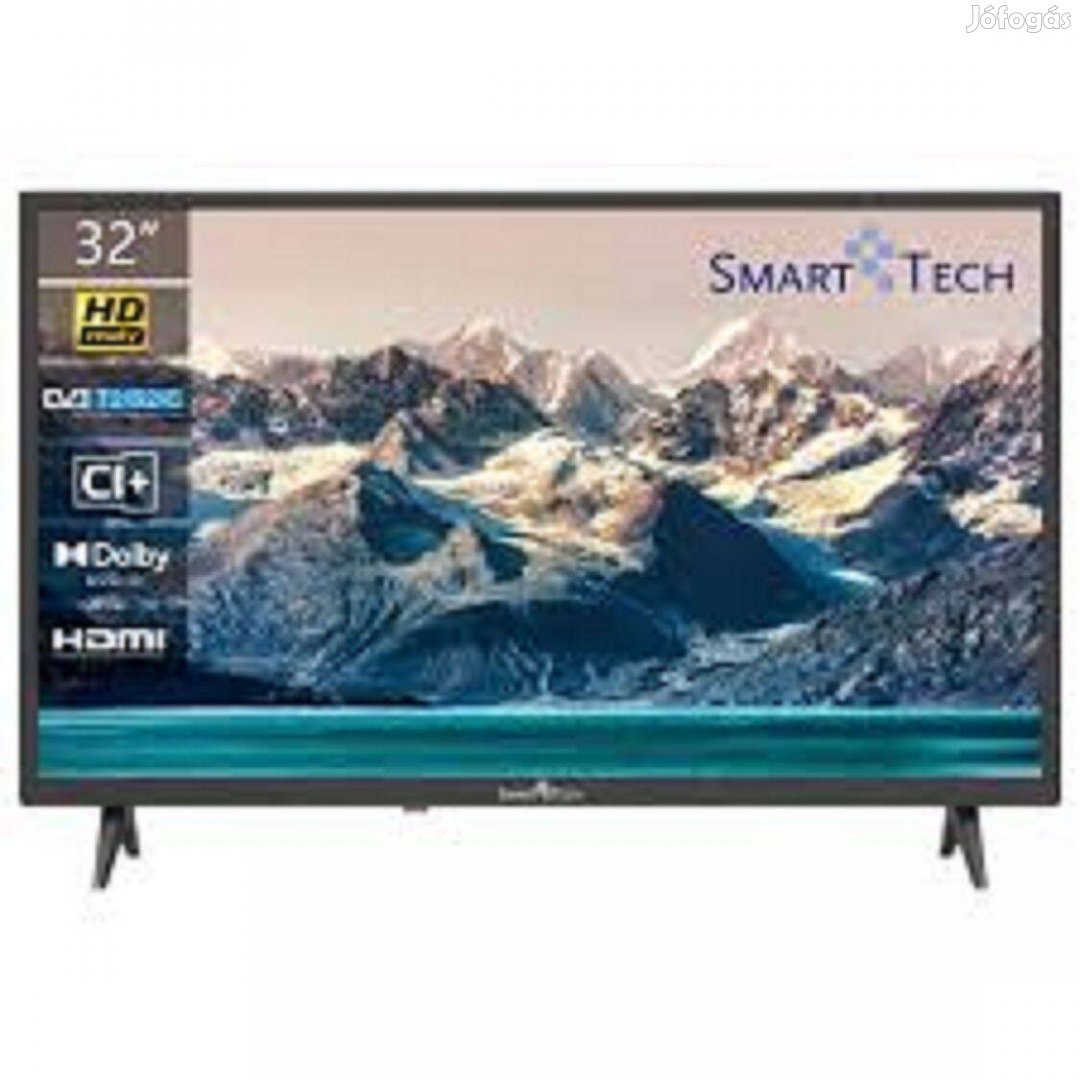 TCL) Smart Tech (32HN10T2) 82CM HD Triple Tuner Dolby LED TV ! Akció!