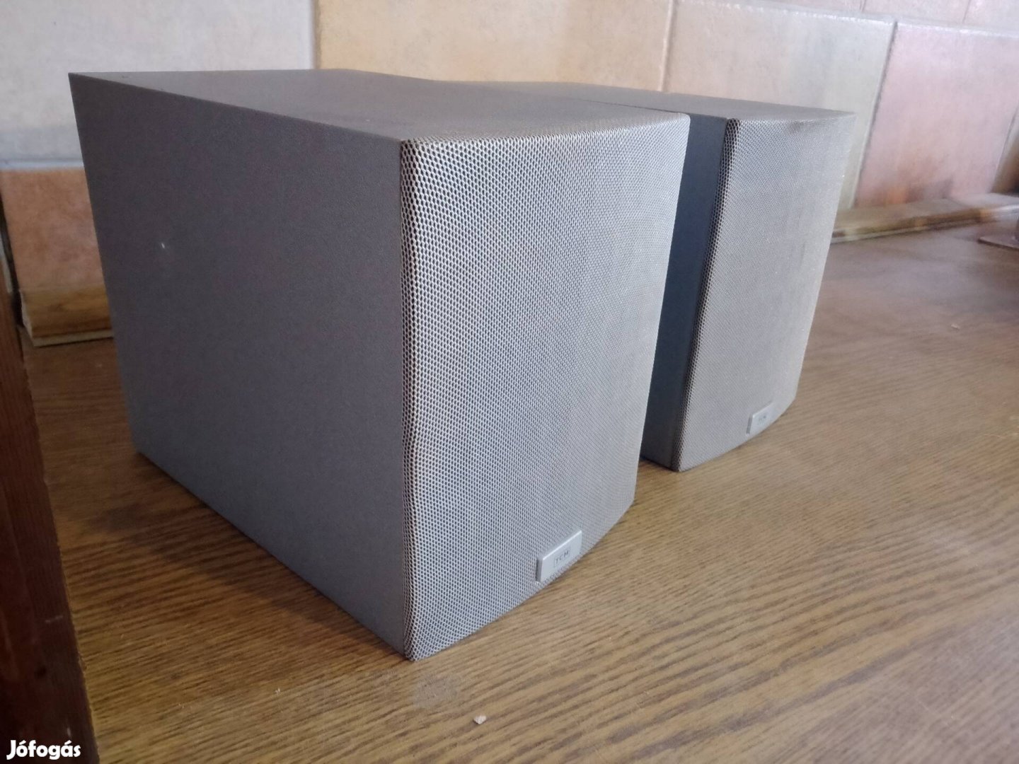 TCM mikro hifi hangfal pár kifogástalan hanggal 4 ohm