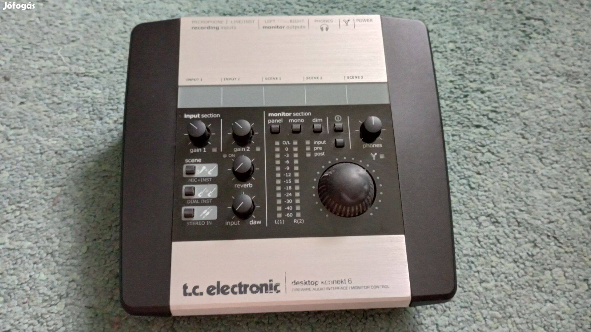 TC Electronic Konnkt 6 külső hangkártya