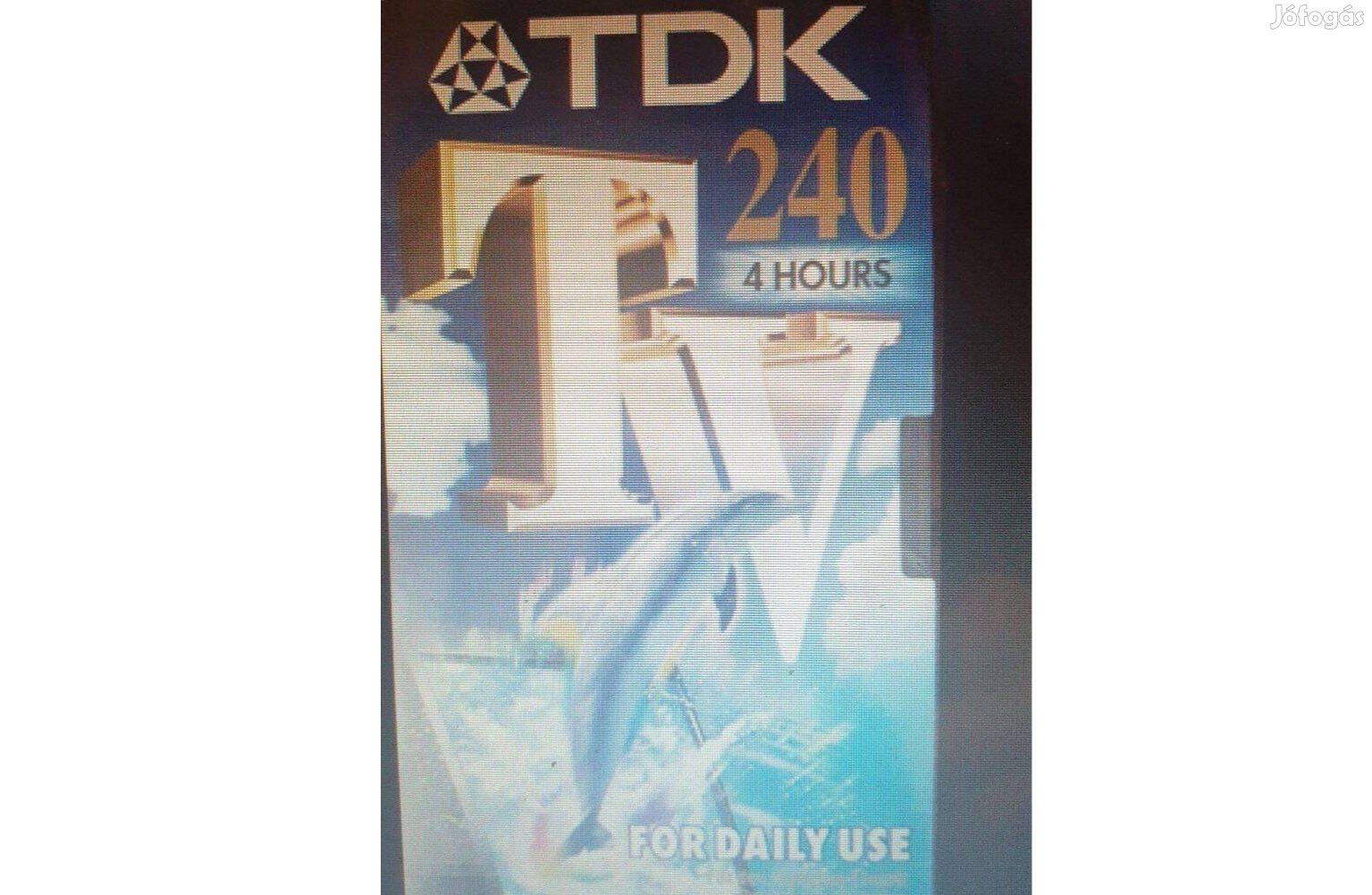 TDK 240 Hours VHS video casette eladó