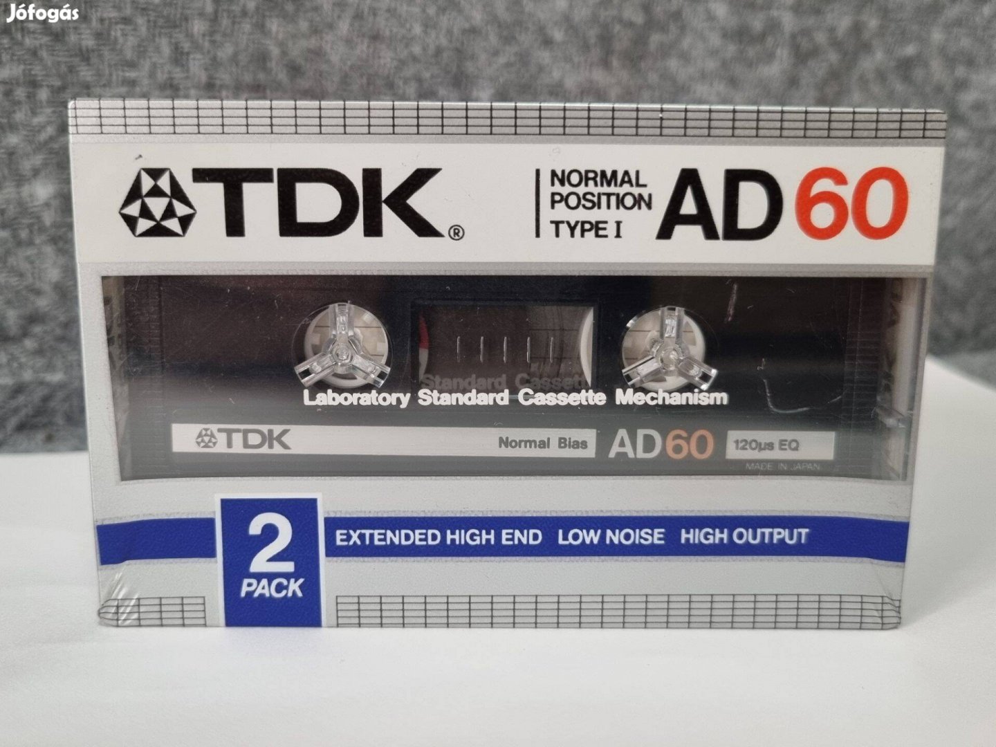 TDK Ad 60 bontatlan magnó kazetta 2 db