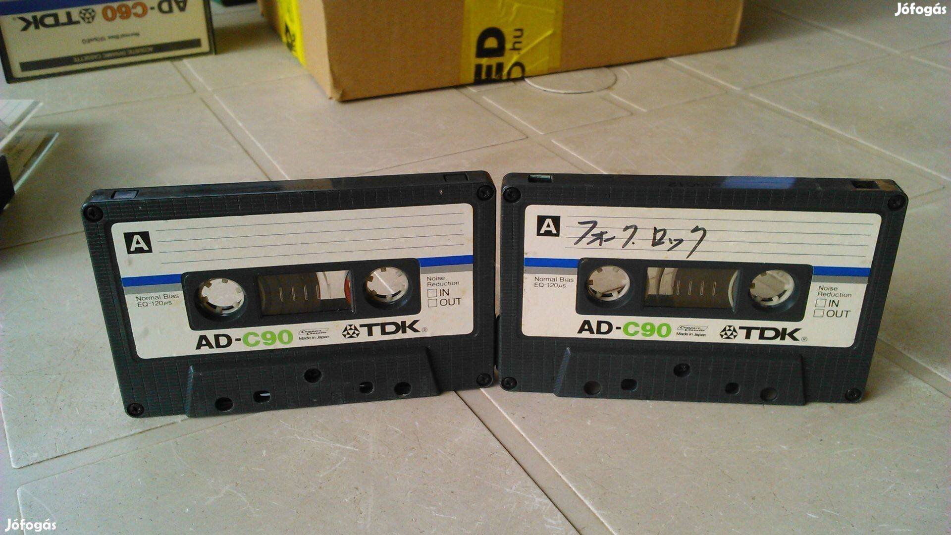 TDK Ad-C90 2-db Audio kazetta!