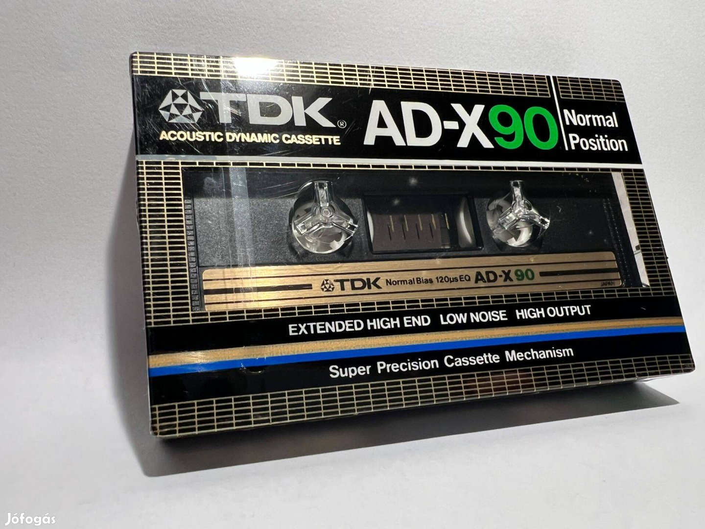 TDK Ad-X 90 magnó kazetta, 1982, új, Japán piacos