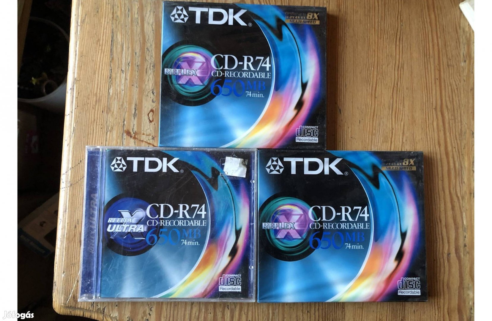 TDK CD -r74 új bontatlan üres CD 1000 Ft/db:Lenti