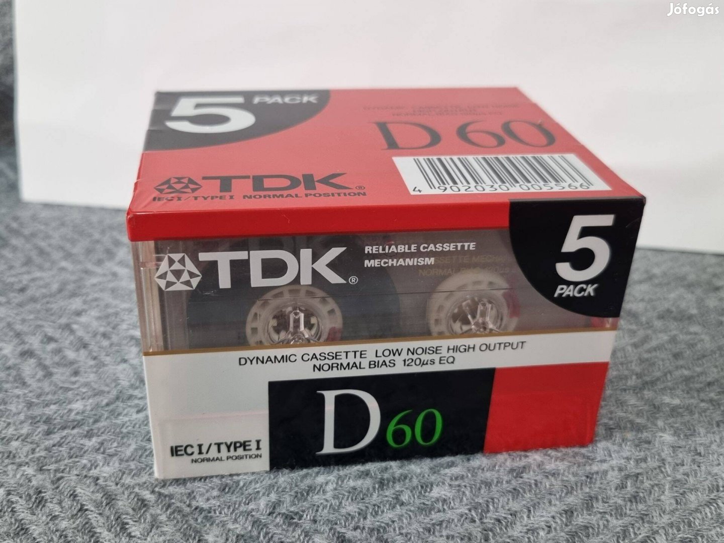 TDK D60 bontatlan magnó kazetta 5db