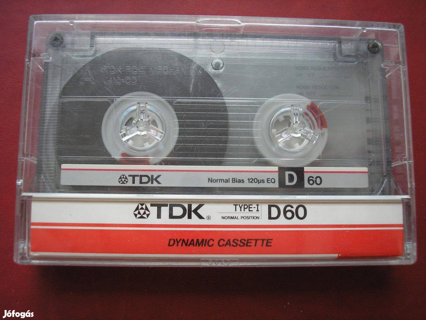 TDK D 60 Dynamic Cassette Low Noise High Output kazetta