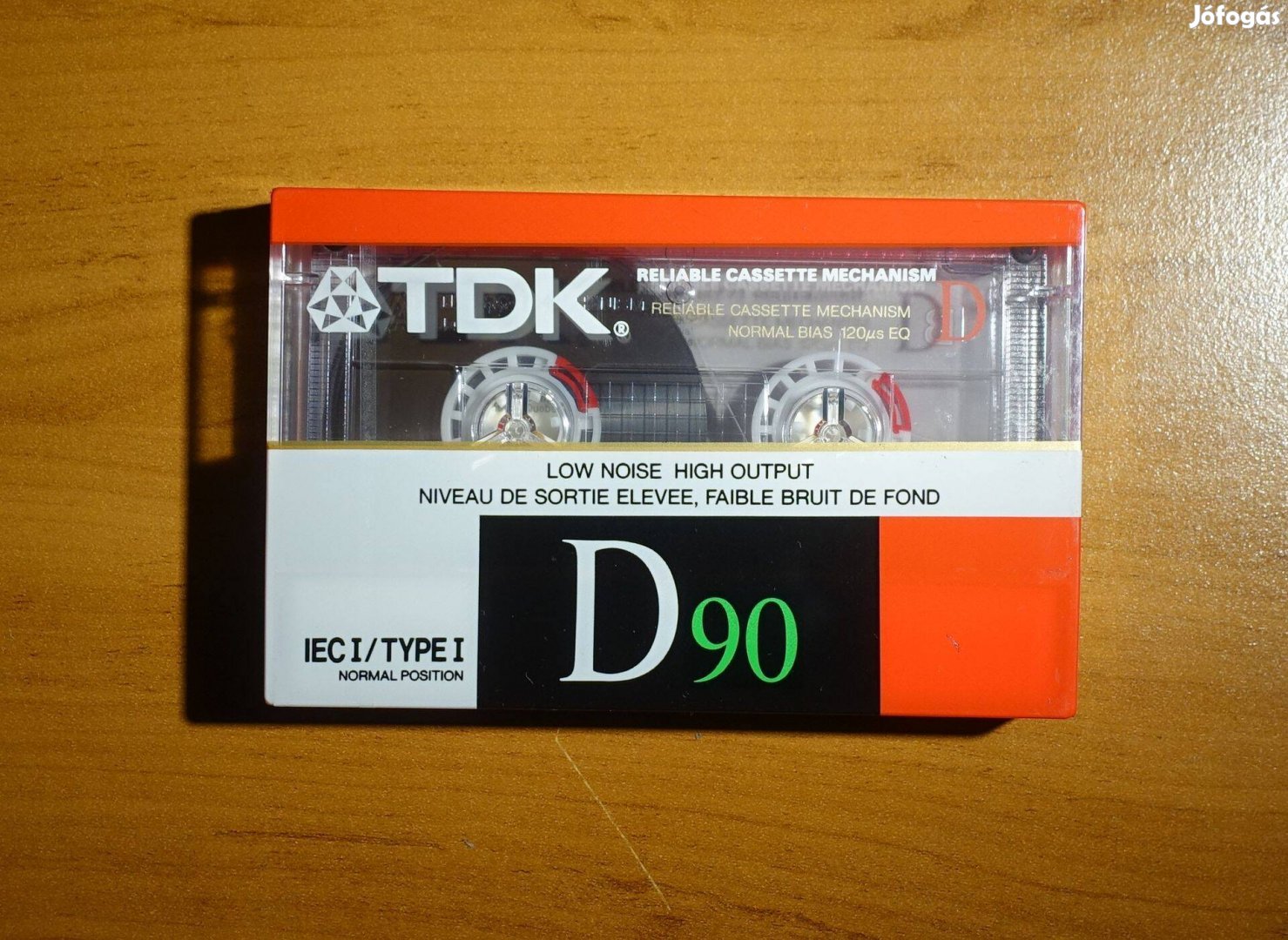 TDK D 90 bontatlan kazetta 1988 deck