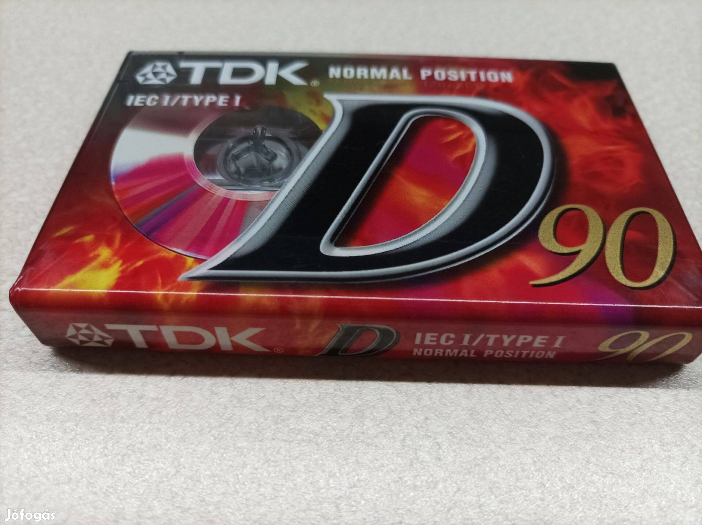 TDK D 90 magnókazetta