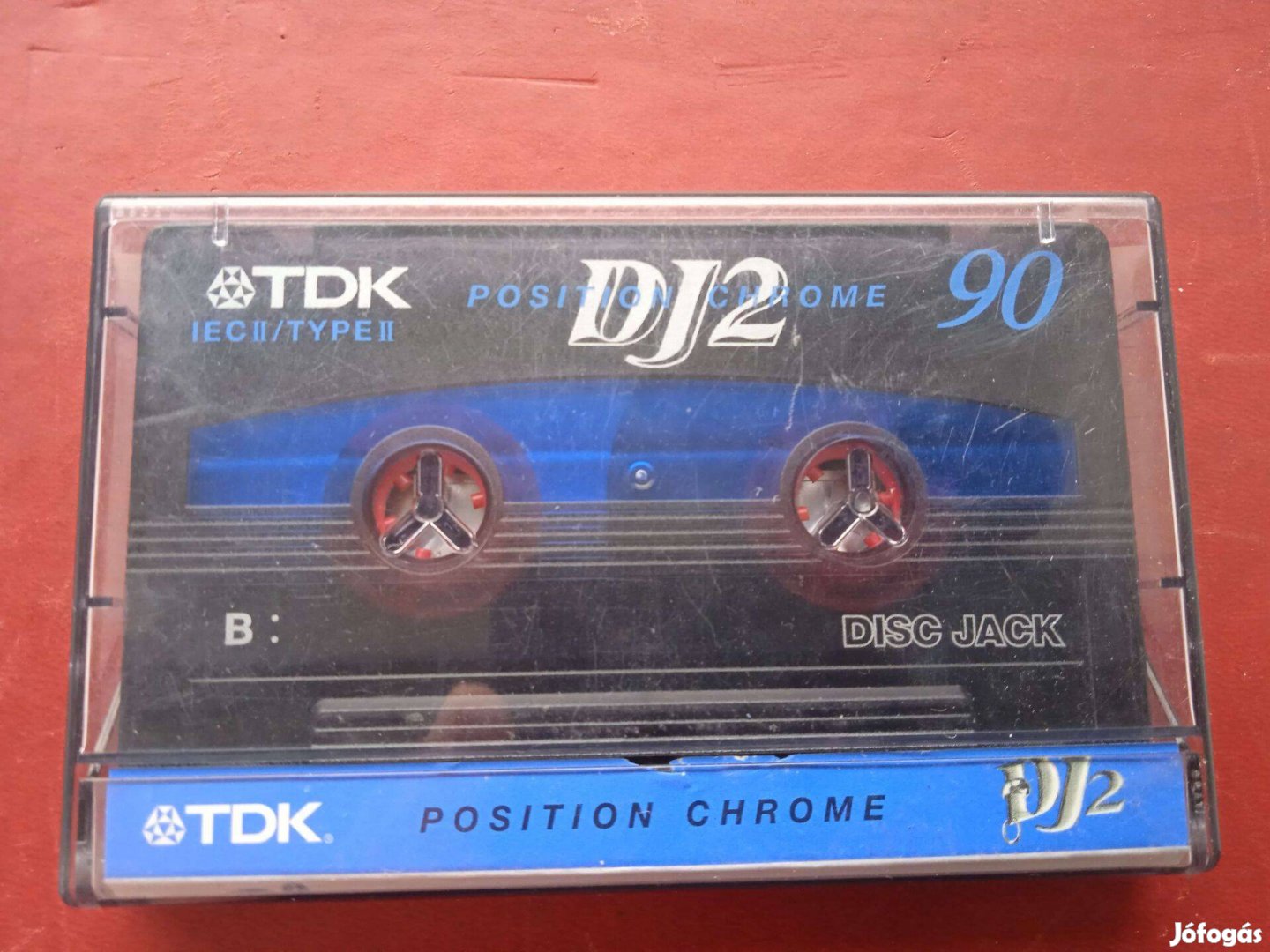 TDK Dj2 90 , Disc Jack retro audio kazetta , gyűjtői állapot