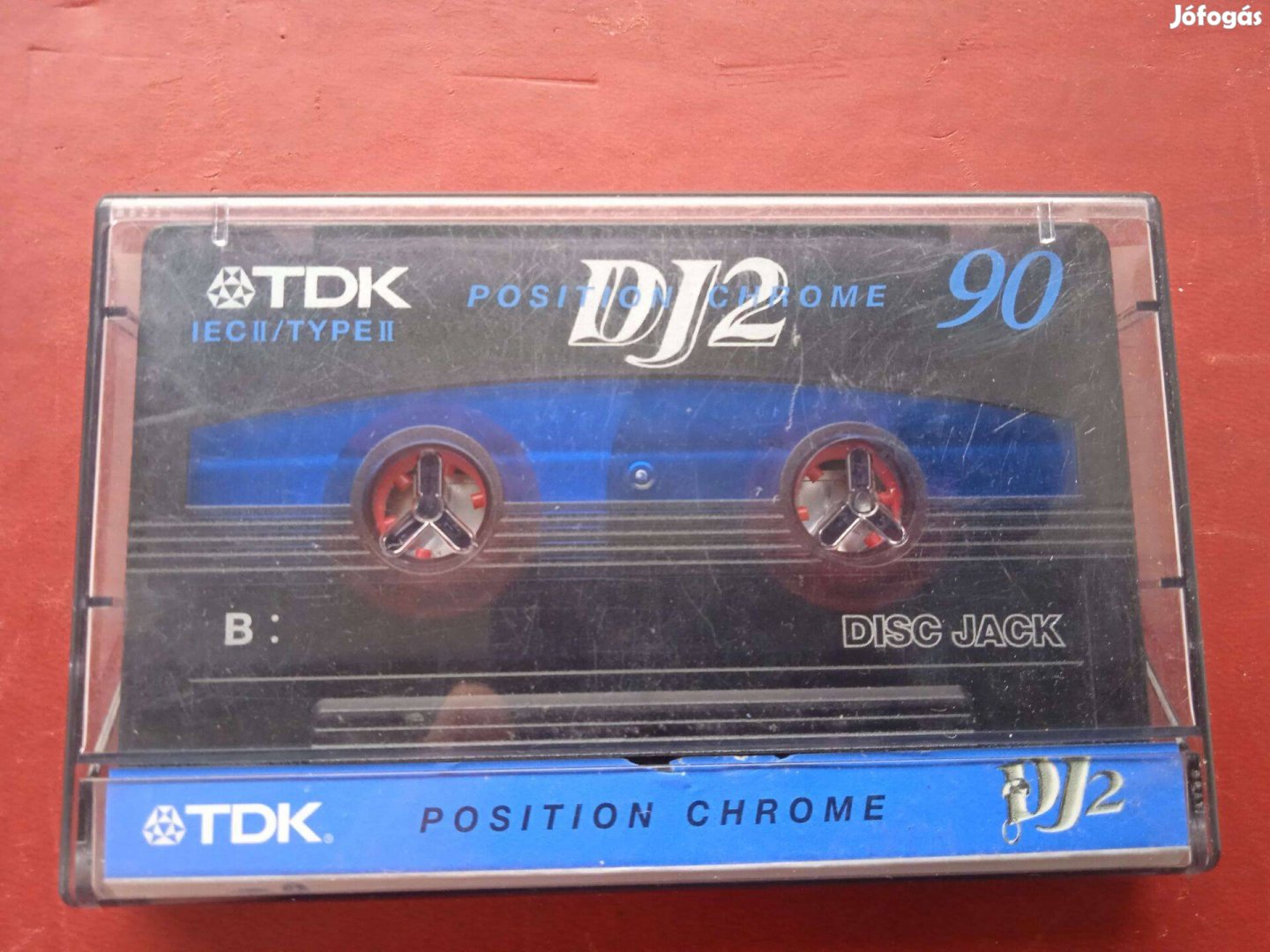 TDK Dj2 90 , Disc Jack retro audio kazetta , gyűjtői állapot