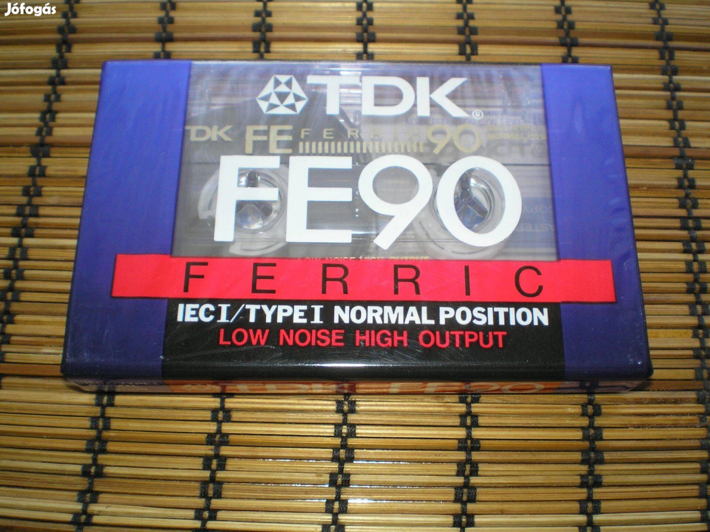 TDK FE 90 régi magnó kazetta bontatlan csomagolásban