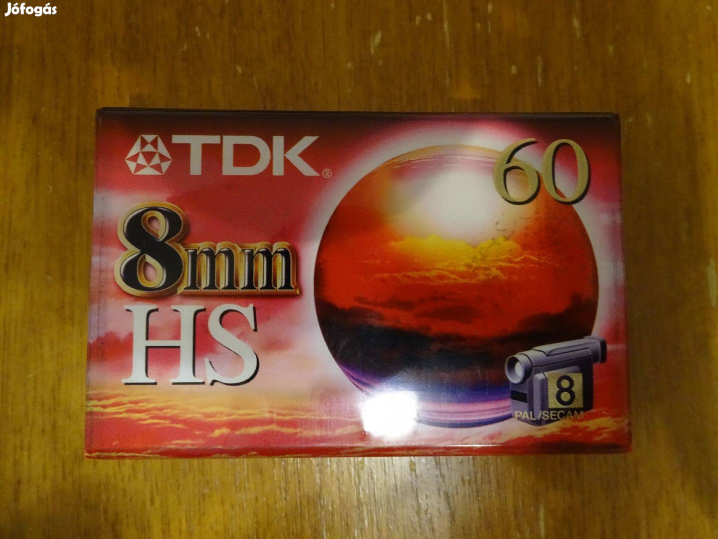 TDK HS60 8mm es videókazetta