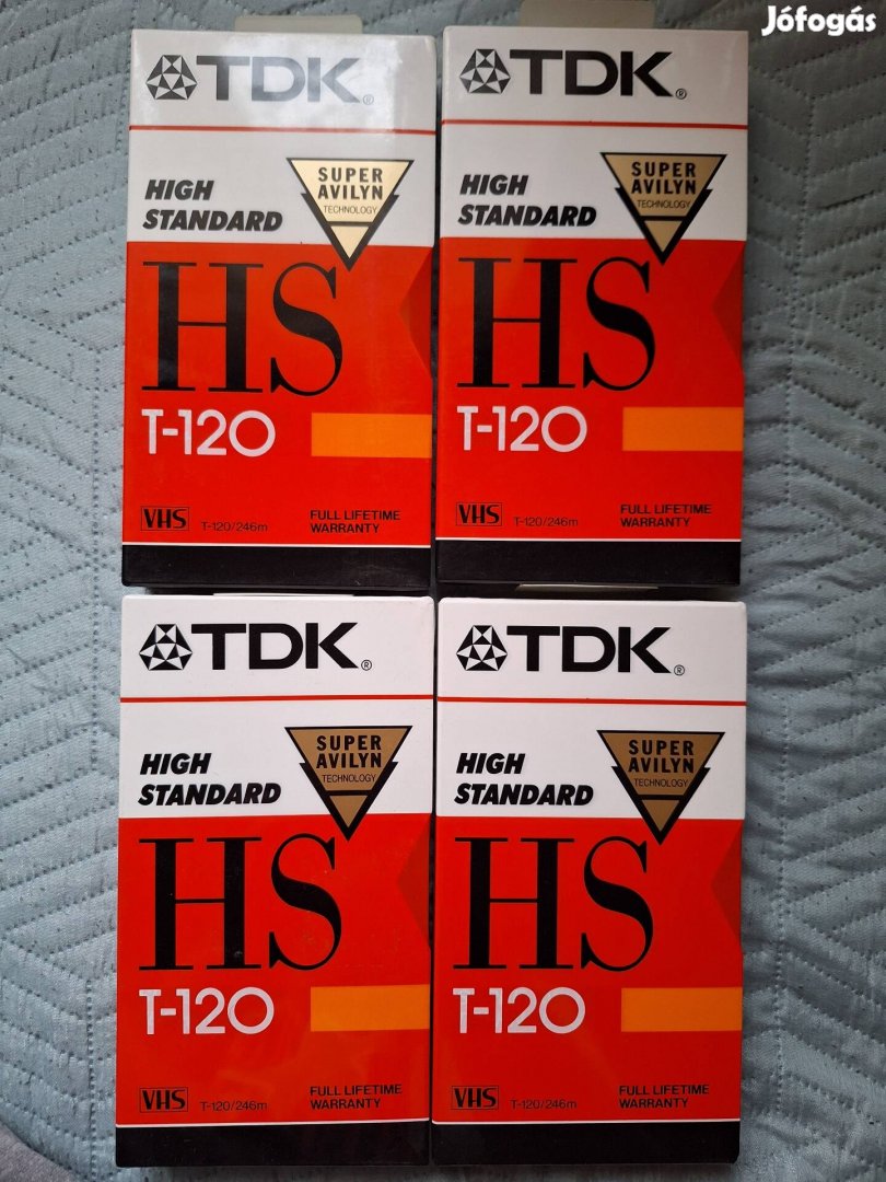 TDK HS T-120 video kazetta