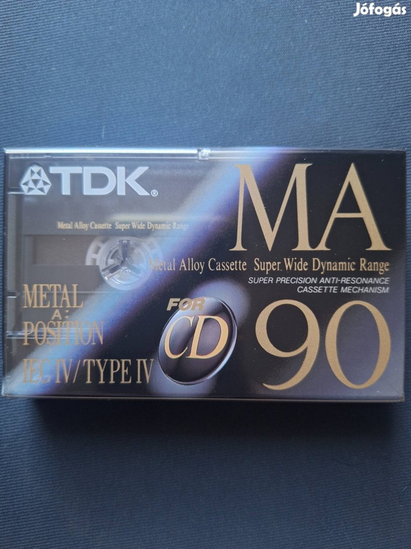 TDK MA90 for CD bontatlan kazetta 