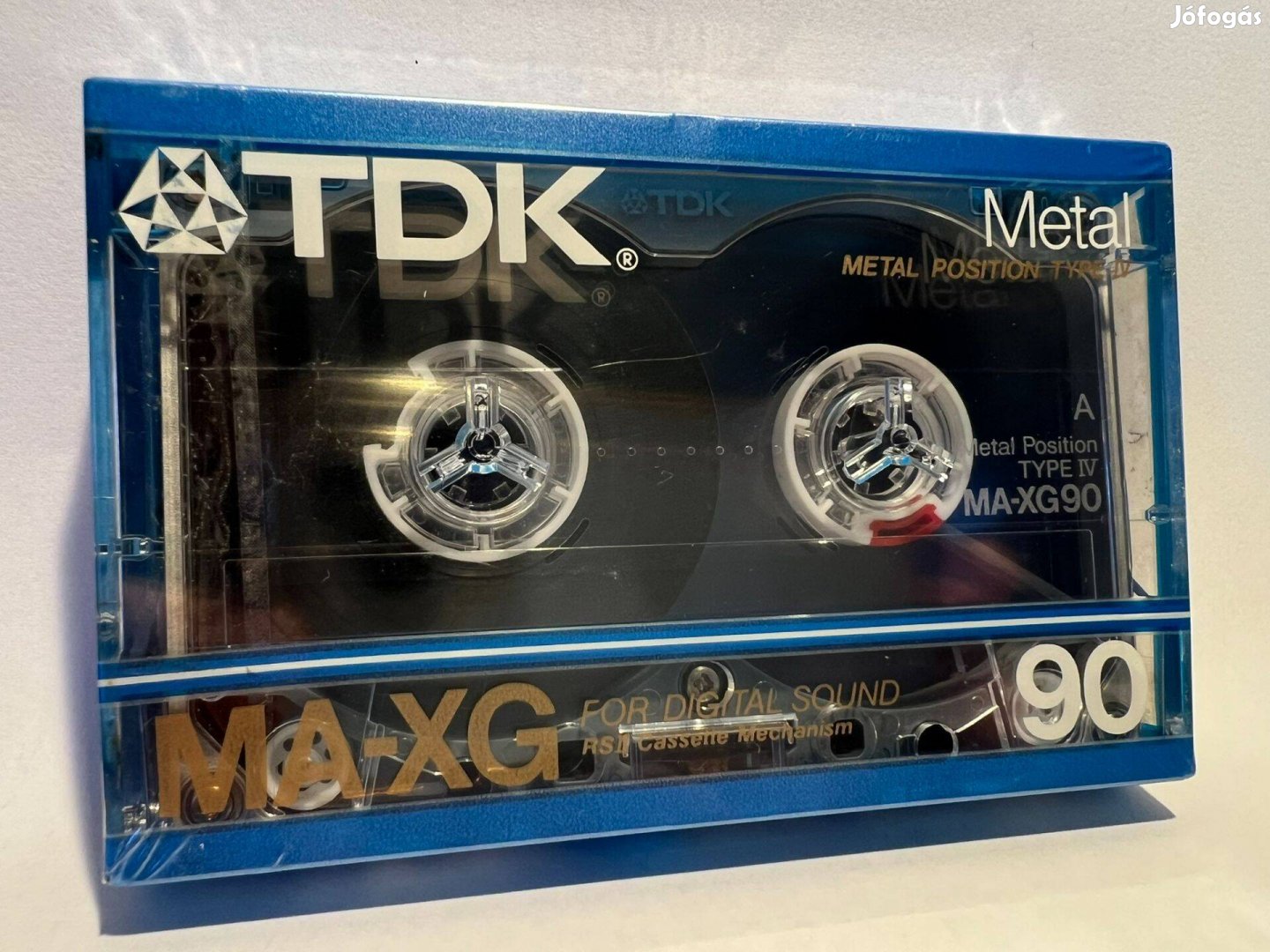 TDK MA-XG 90 magnó kazetta, 1986, új, Japán piacos