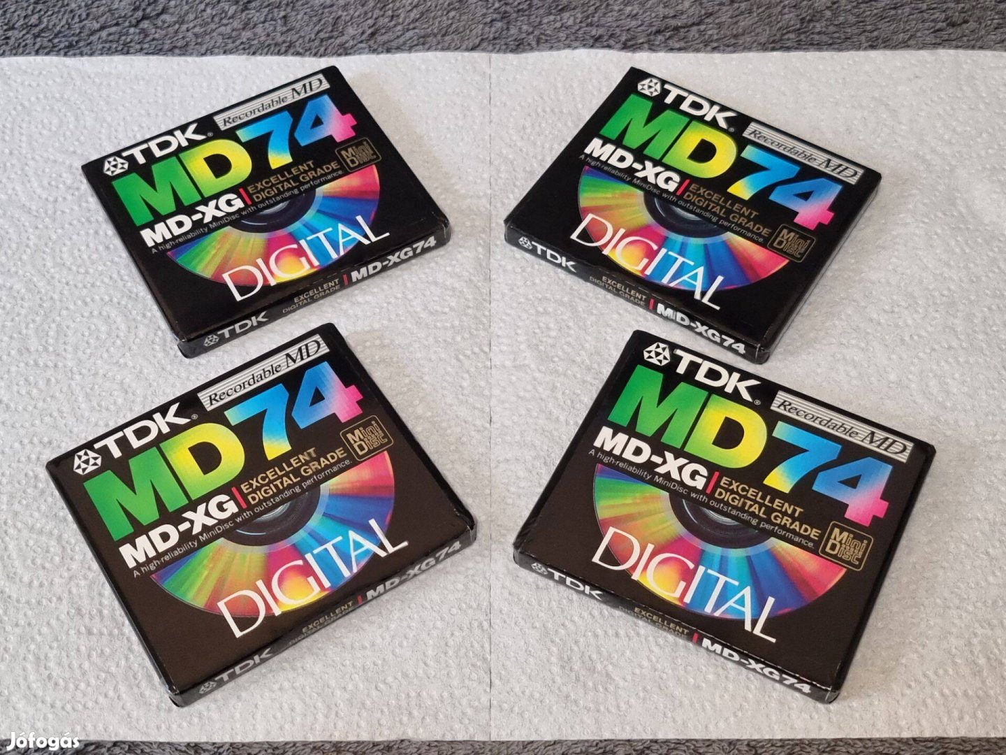 TDK MD-XG 74 bontatlan mindisc lemezek