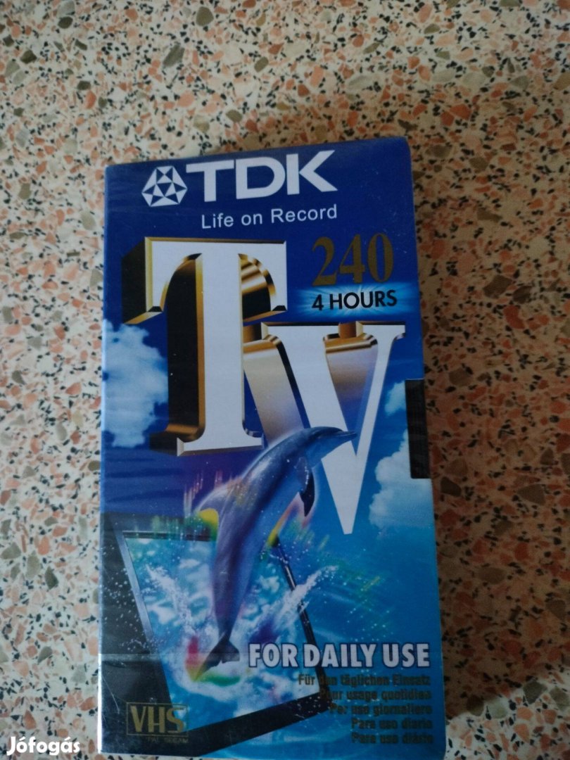 TDK VHS videó kazetta