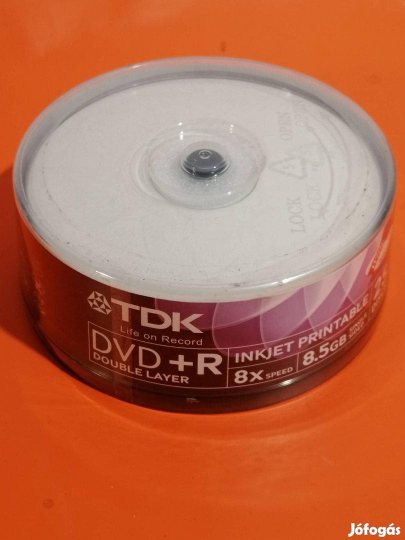 TDK dvd+r inkjet printable