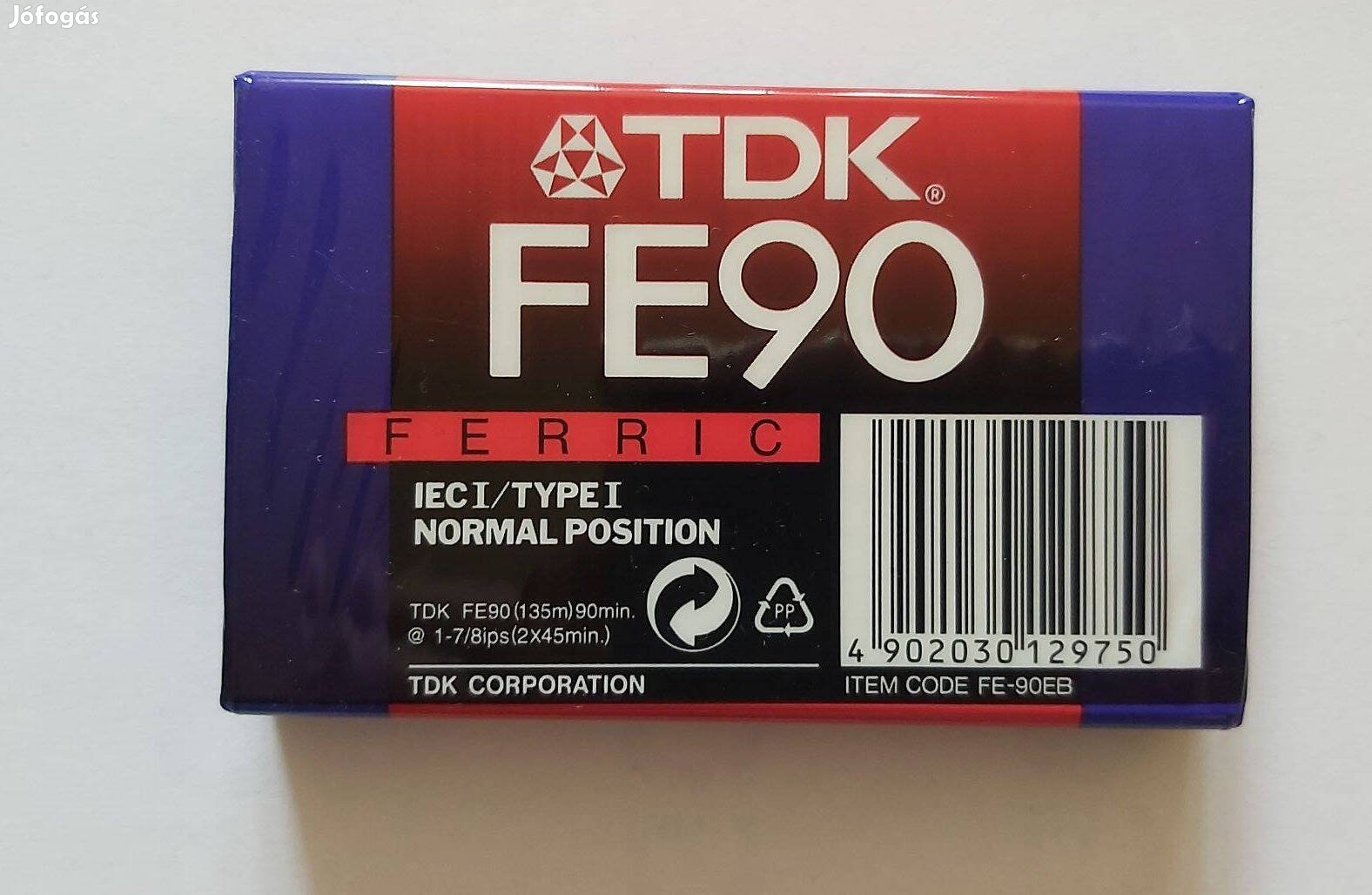 TDK magnó kazetta eladó FE90