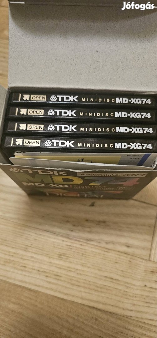 TDK minidisc 4db