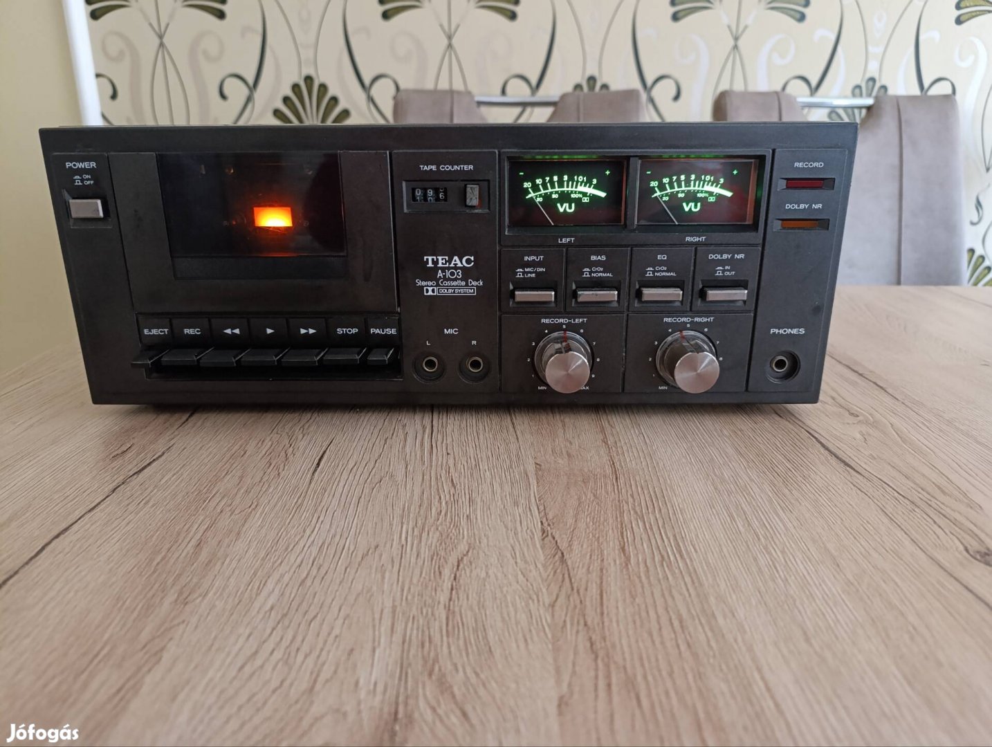 TEAC A-103 deck hibás 