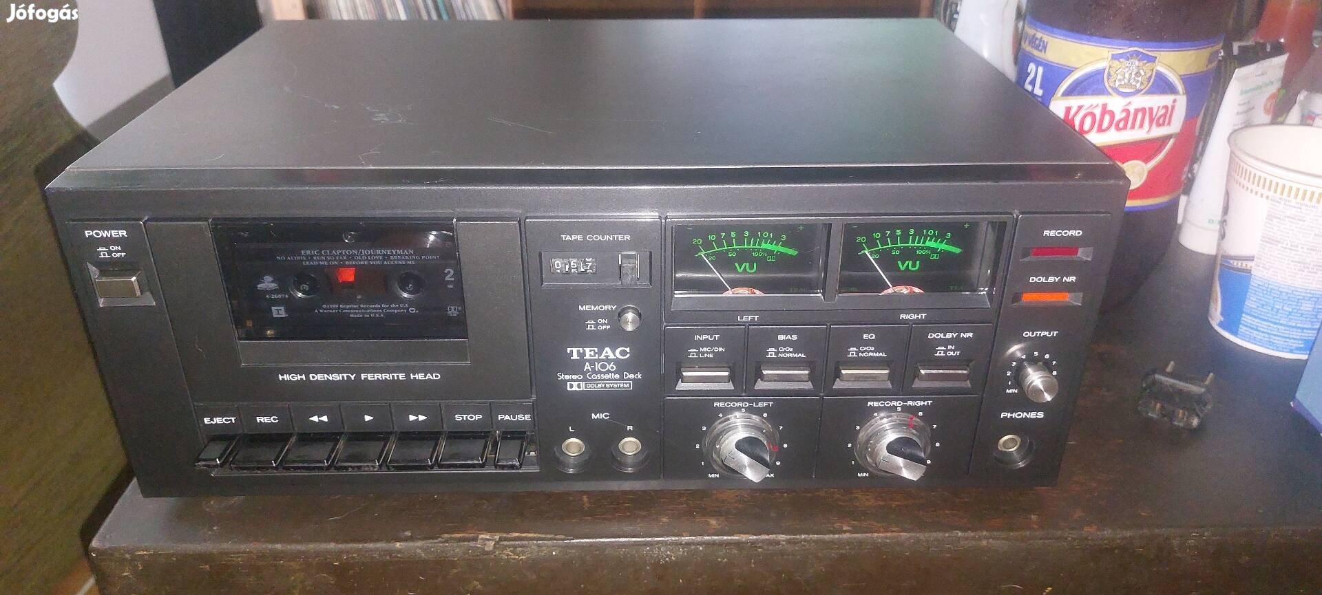 TEAC A 106 deck 120 v Japan.