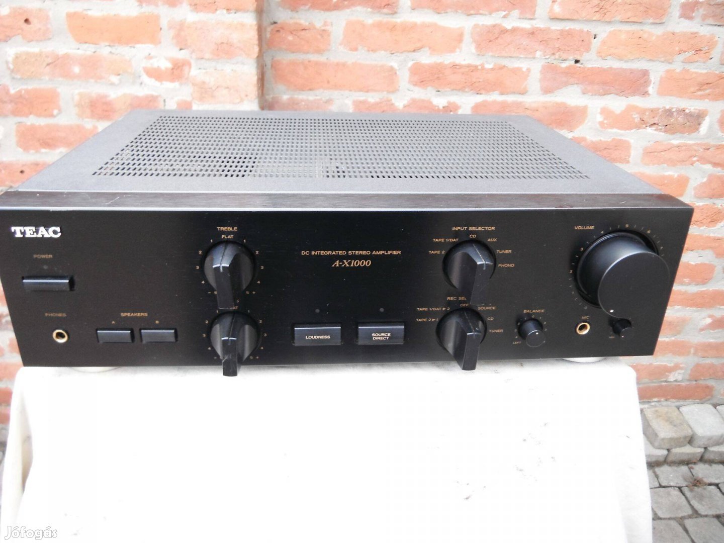 TEAC A-X1000 erősítő mikrofon bemenettel