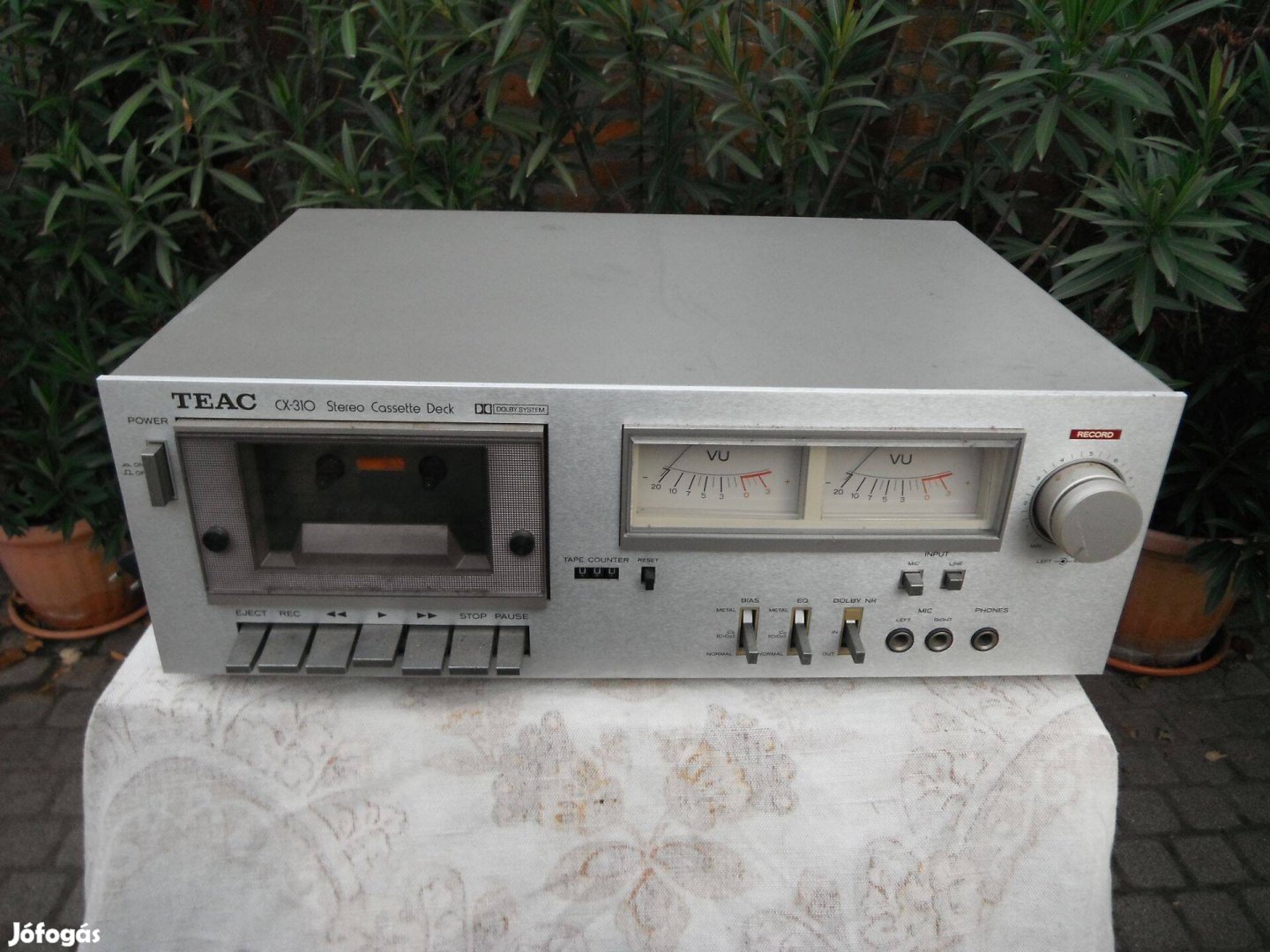 TEAC CX-310 hibás Deprez műszeres deck