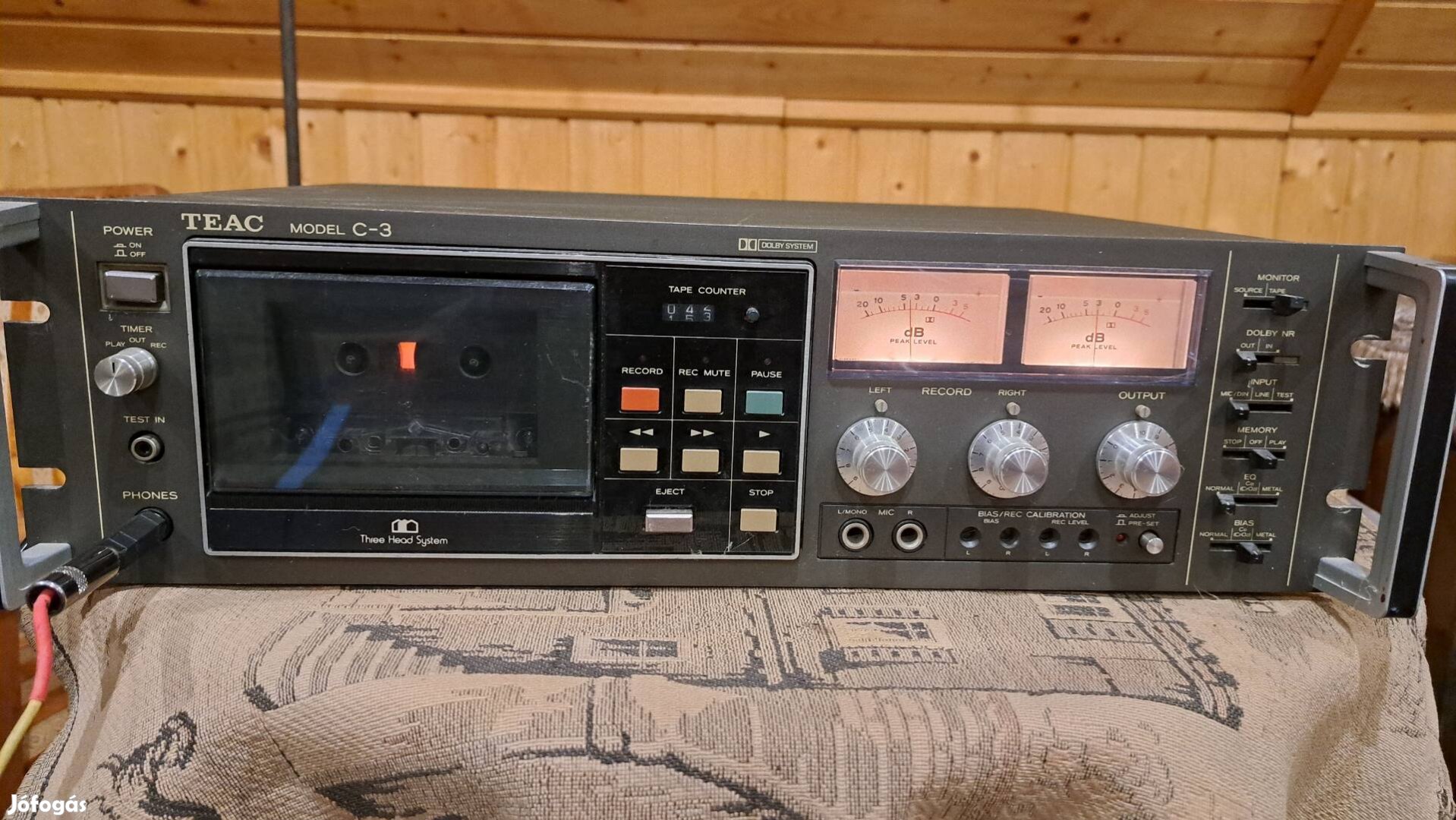 TEAC C-3 deck