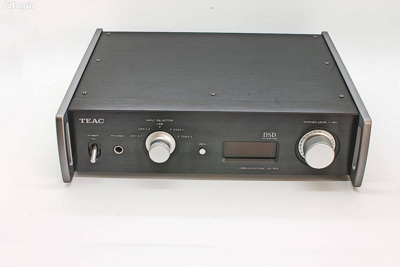 TEAC UD-501 DAC és fejhallgatóerősítő