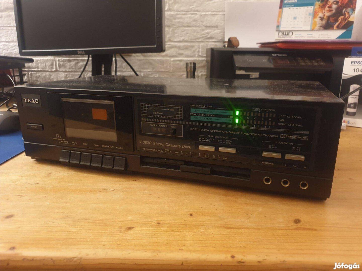 TEAC V-380C kazettás deck