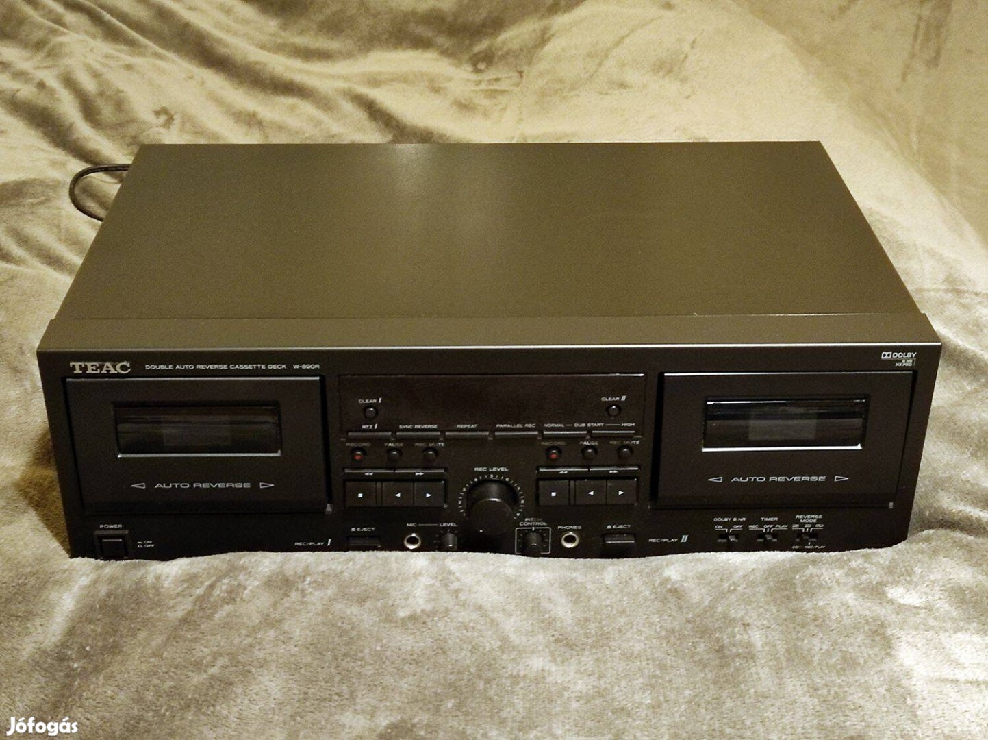 TEAC W890-R dupla kazettás deck