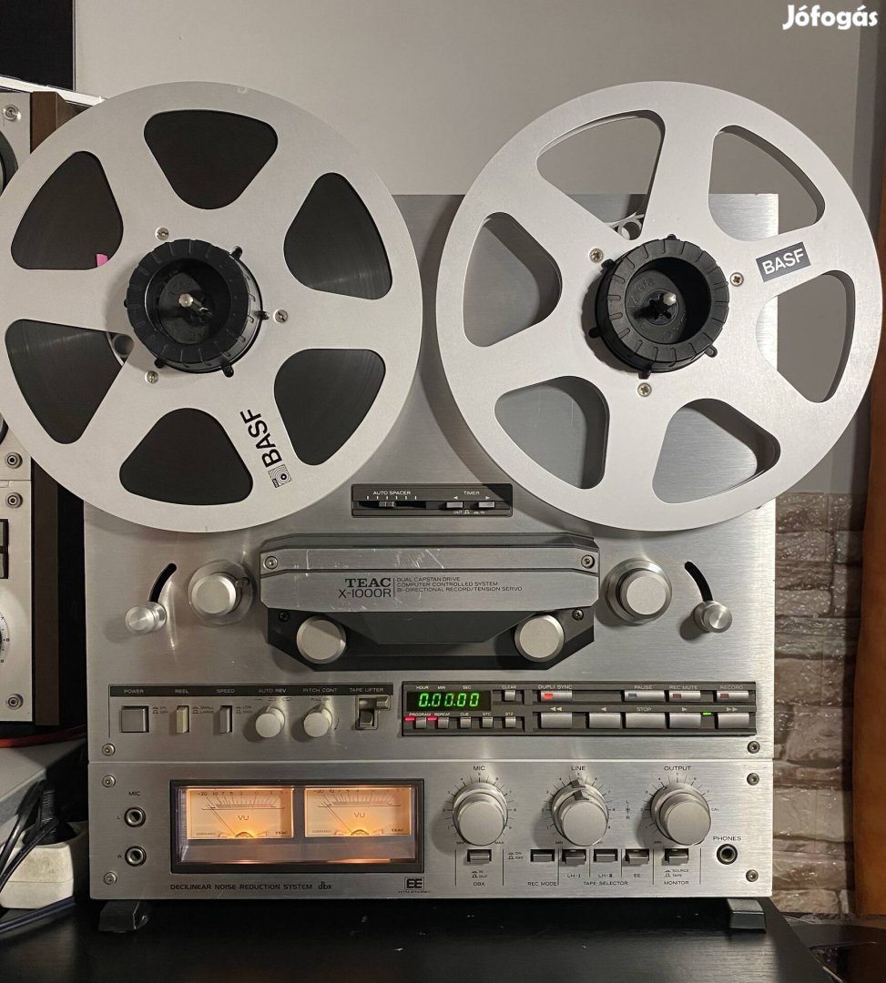 TEAC X 1000 R DBX 6 fejes Oda Vissza Játszós Orsos Magno