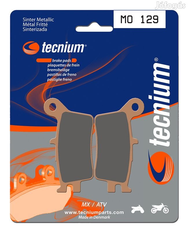 TECNIUM MX/ATV szinterezett fém fékbetétek - MO129