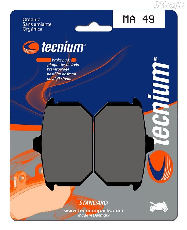 TECNIUM Street Organic fékbetétek - MA49