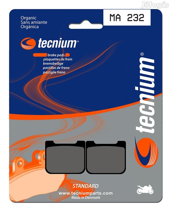TECNIUM Street Organikus fékbetétek - MA232