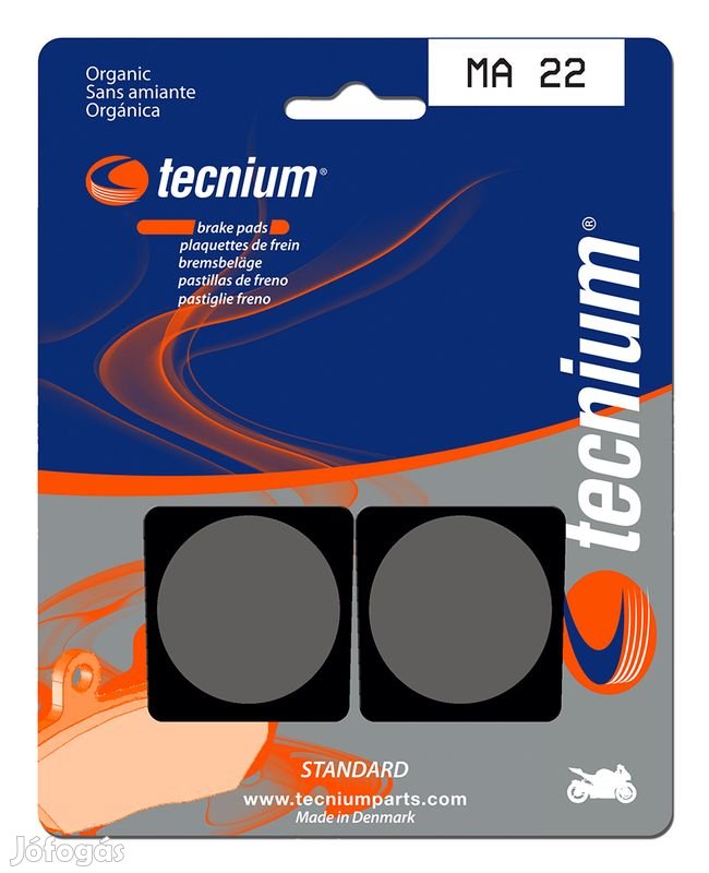 TECNIUM Street organikus fékbetétek - MA22