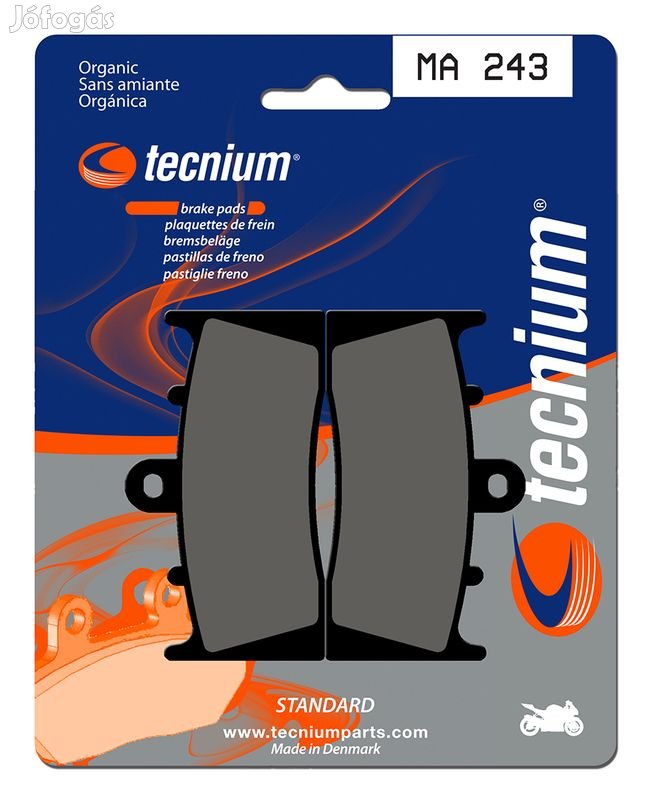 TECNIUM Street organikus fékbetétek - MA243