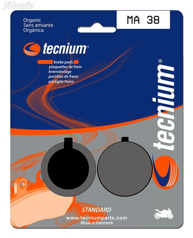 TECNIUM Street organikus fékbetétek - MA38