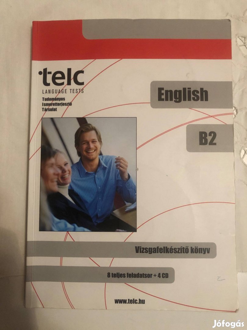 TELC angol középfokú (B2) Nyelvvizsgára felkészítő tesztkönyv