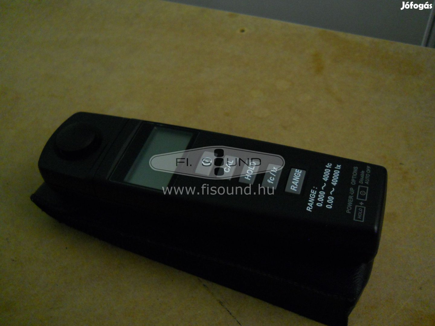 TFA Dostmann LM 37 ,Új Lux meter 0.00 - 39990 lx